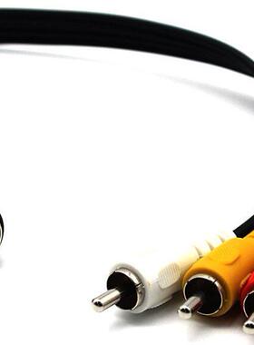 5 Pin Female Din Plug to 4 x RCA Phono Male Plugs Audio Cabl