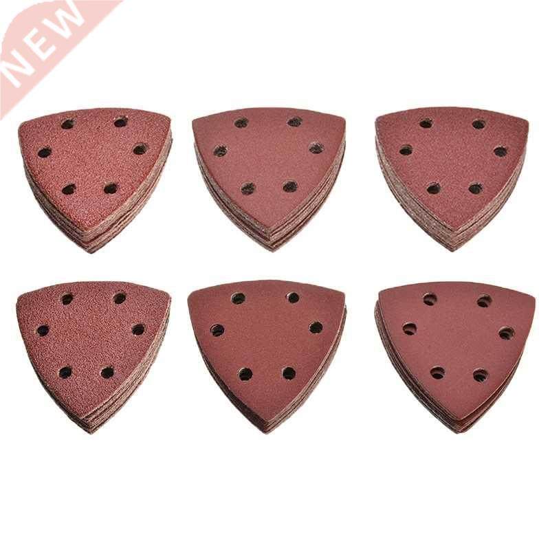 120Pcs 6 Holes hesive Grinding Discs 93mm Delta Sander San