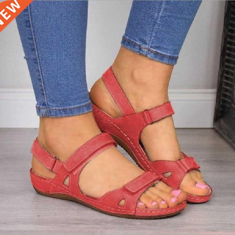 2022 Women Summer Open Toe Comfy Sandals Super Soft Premium