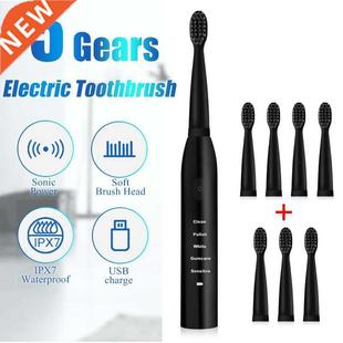 Sonic Tooth Electric Rechargeable Brus Toothbrush Ultrasonic