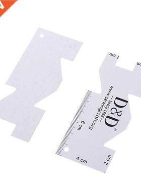 Metal Hem Measurement Hand Gauge Sewing Gauge With Graduatio