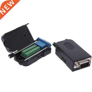 SUB Brea Plug 1PC Rows VGA DB15 Pin Hot Female Male