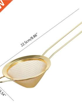 Stainless Steel Fine Mesh Conical Cocktail Filter Sieve for
