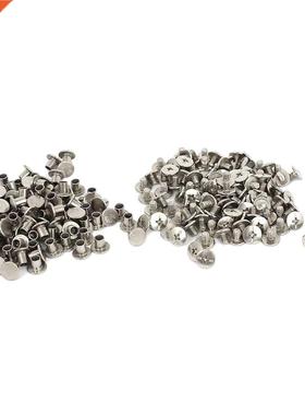 100 set Scrapbook Photo Albums Nickel Plated 5mmx6mm Binding