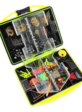 Upgrade Fishing Gear Set Plastic Angling Tackle Tools Box Su