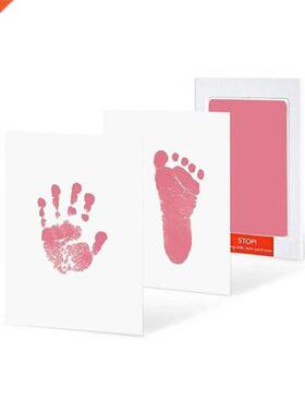 Hand and Foot Print Table Full Moon Baby Hand and Foot Print