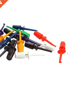 8 Pair Colored Covered Insulation Testing Lead Hook Clip Cla