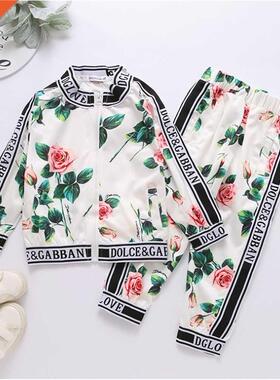 Spring Leisure Girls Korean Children's Wear Children's Flowe