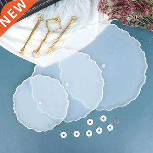 Round Coaster Molds for Resin Casting Silicone Coaster Molds