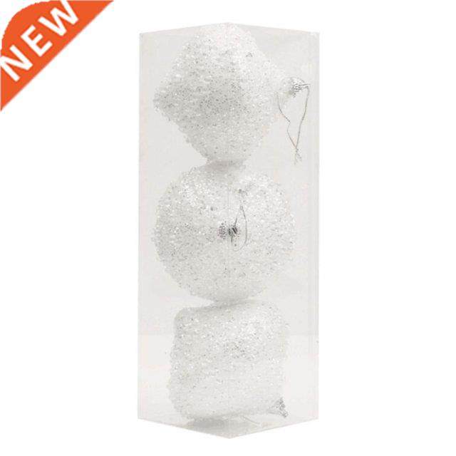 Christmas Ball Ornament Barreled Foam Balls for Xmas Tree Ho