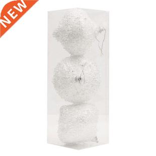 Christmas Ball Ornament Barreled Foam Balls for Xmas Tree Ho