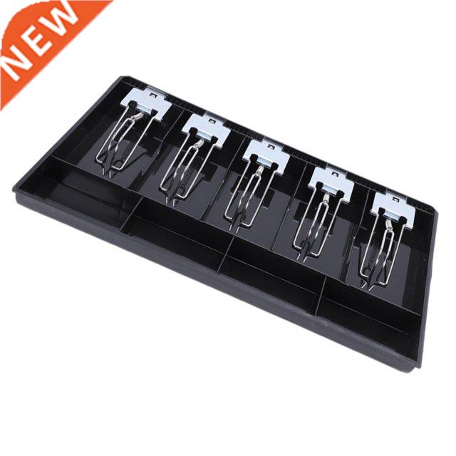 Register Cash Drawer Insert Replacement with Metal Clip Pos