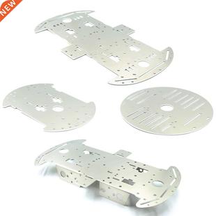 intelligent car chassis 4WD aluminum wheel 1.5mm alloy four