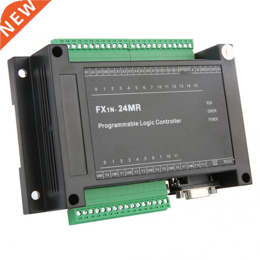PLC Industrial Control Board FX1N-24MR 14 Input 10 Output 24