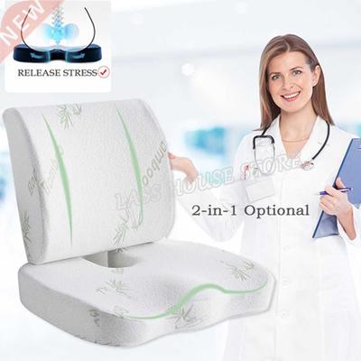 Orthopedics Hemorrhoids Seat Cushion Memory Foam Car Rebound