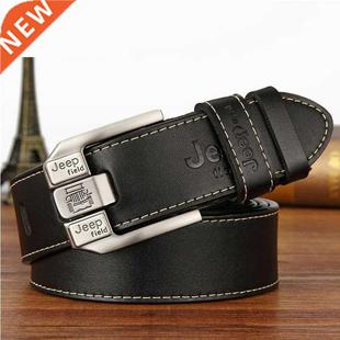 Genuine Leather elt Fashion Quality Casual High Cowhid Mens