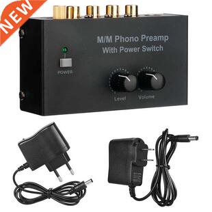 PP500 Phono Preamp Preamplifier with Level Volume Control RC