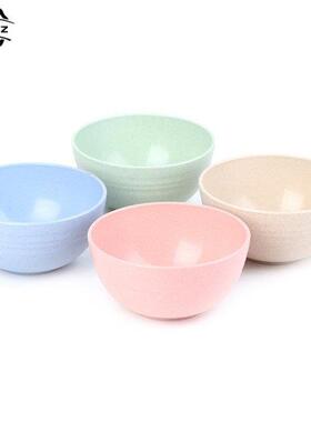 Wheat Straw Food Bowls Sets Breakfast Cereal Bowls Food Cont