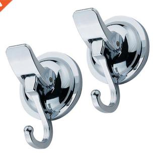 2PCS Wall Hanger Hooks Heavy Duty Vacuum Sucton Cup Hooks f