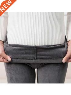 Winter Thick Velvet CUHAKCI Women Leggins Leggings Knit Warm