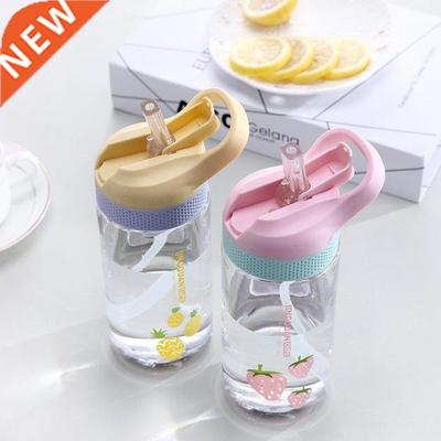 650ml Kawaii Fruit Transparent Plastic Water Bottles High Te
