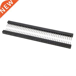 Row PCB Header Female Single Strip Pin 1.778mm 2Pcs