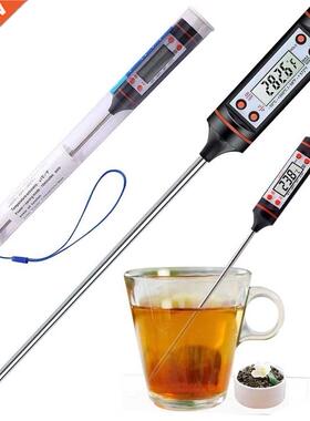 LCD Digital Kitchen Probe Thermometer Food Cooking Food Liqu
