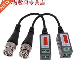 Video Balun Transceiver 10Pcs Connector Passive BNC Coa CCTV