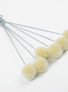 100pcs Leather Craft Wool Leather Dye Dauber & Finish Ap