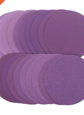 20PCS 128mm/5 Inch Assorted Sandpaper Hook And Loop Sanding