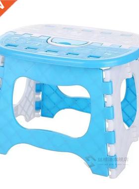 New 6 Colors Plastic Portable Folding Stool Small Chair Supe