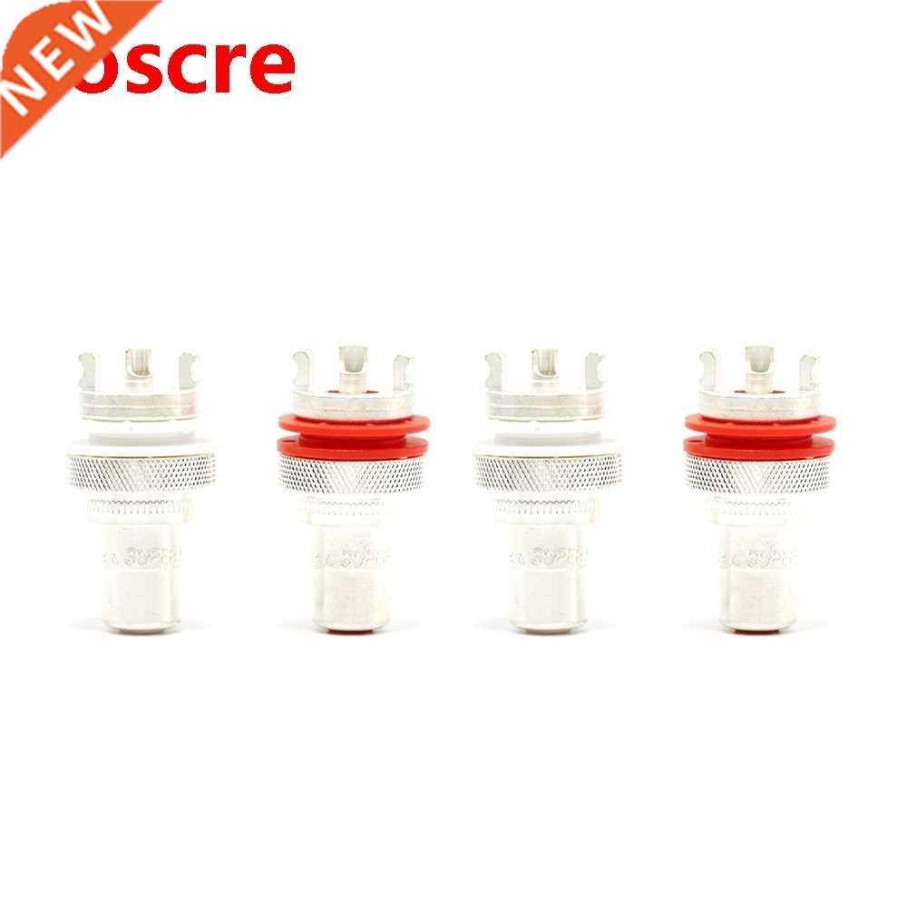 4pcs CMC805-2.5F-AG Brass Female RCA Connector Jack For Hifi