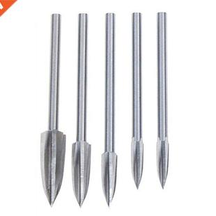 and Engravng Drll 5PCS Carvng Accessores Unver Wood