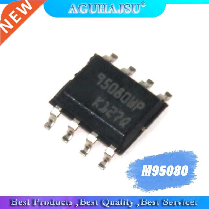 5pcs/lot M95080-WMN6TP 95080WP 95080 EEPROM 8KBIT 10MHZ SOP8