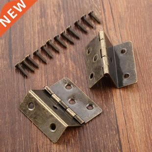 Door Hardware Furniture Hinges Fold Triple 22mm 2Pcs