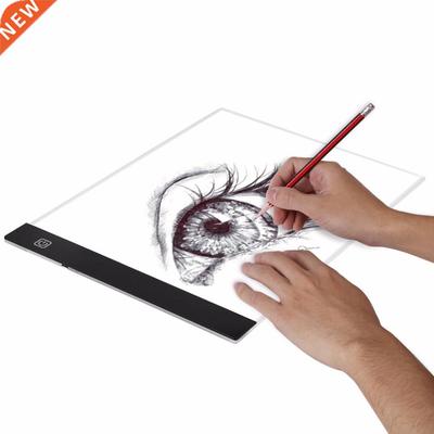 A4 LED Art Stencil Board Light Pad Tracing Drawing Table Boa