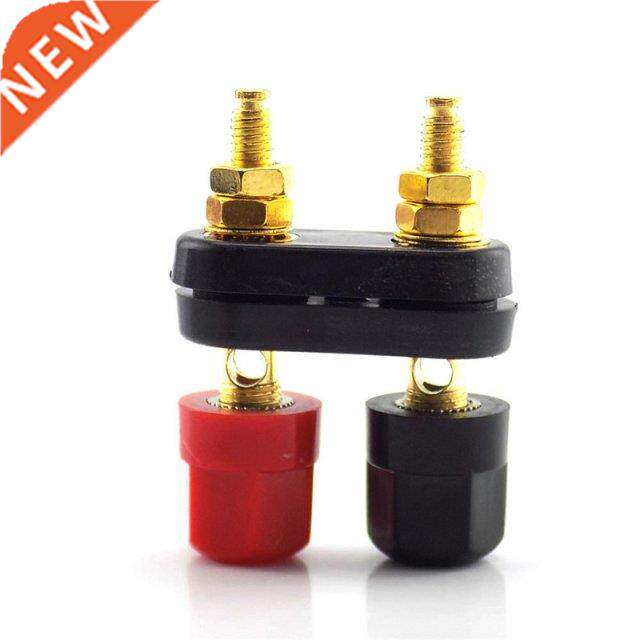 5pcs Banana Plugs Couple Terminals Plug Dual 4mm Jack Socket