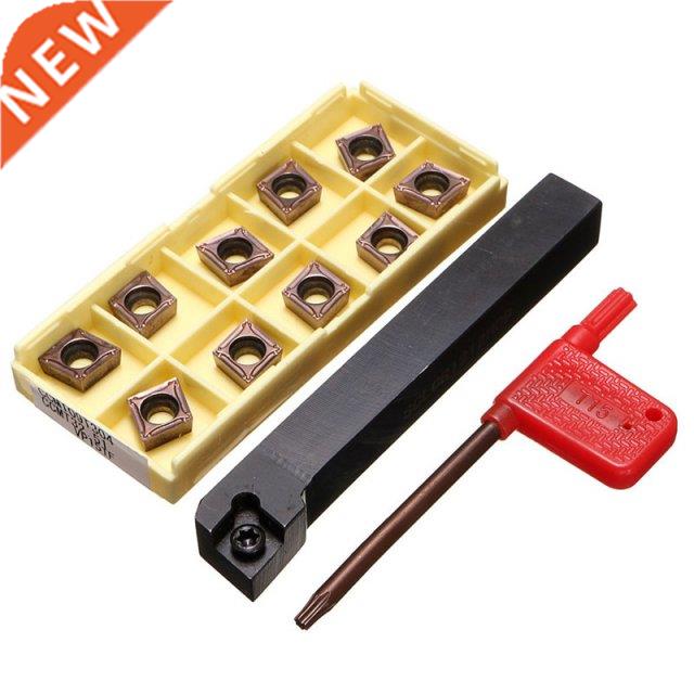 SCLCR1212H09 Holder Lathe Tool Cutter With 10pcs CCMT09T304-