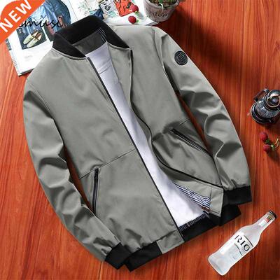DIMUSI utumn Mens Bomber Jckets Csul Mle Outwer Milit