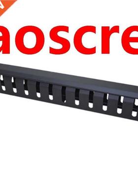 1U Cable Management Horizontal Mount 19 Inch Server Rack , 1