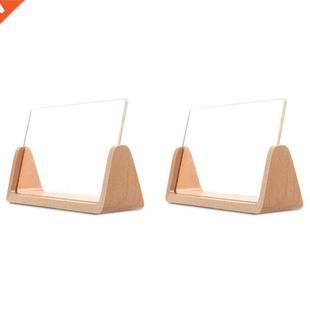 Creative Shaped Home Wood Solid Frame Photo Acrylic 2Set