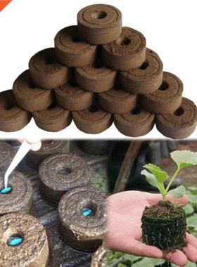 30 Garden Flower Planting Soil Block Nutrient Clod Stiff P