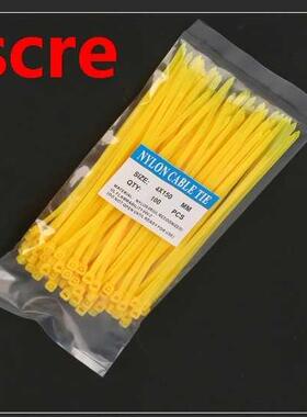 4 * 150 mm plastic self-locking nylon cable tie