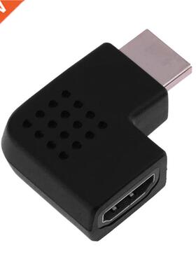 Adapter Converter 4Kx2K 2.0V HDMI Angle Adapter 90 Degree+27