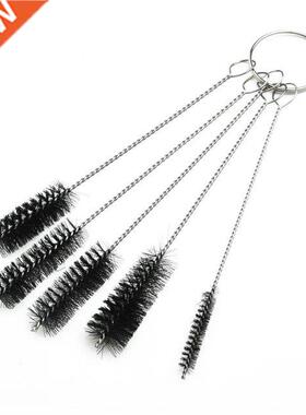 5Pcs Stainless Steel Wire Brushes Set Round Cylinder Bores P