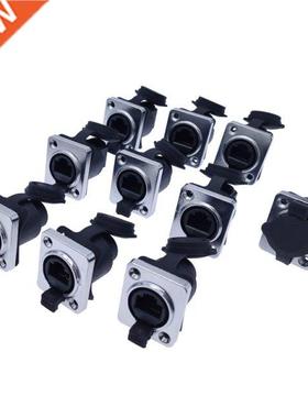 10 piece RJ45 Waterproof IP65 Network Connector with Rubber