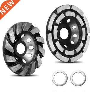 Diamond Cup Sanding Disc Concrete Inch Wheel 2Pcs Grinding