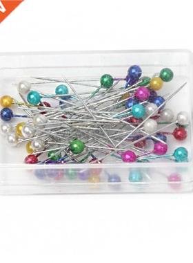 50 Pcs / Lot Multicolor Round Head Location Pins Wedding Clo