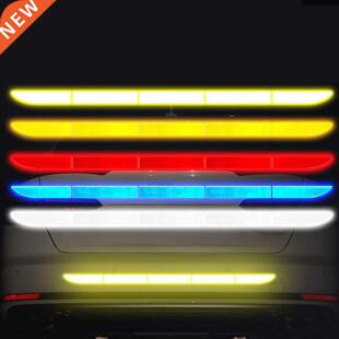 5Pcs/Set Car Reflector Sticker 91*3cm Car Body Trunk Exterio