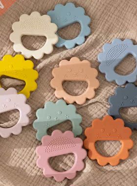New Baby Teethers Rodent Teething Ring Molar Stick Cartoon C